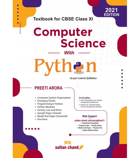 Computer Science With Python Class 11 by Preeti Arora CBSE Class 11 - SchoolChamp.net